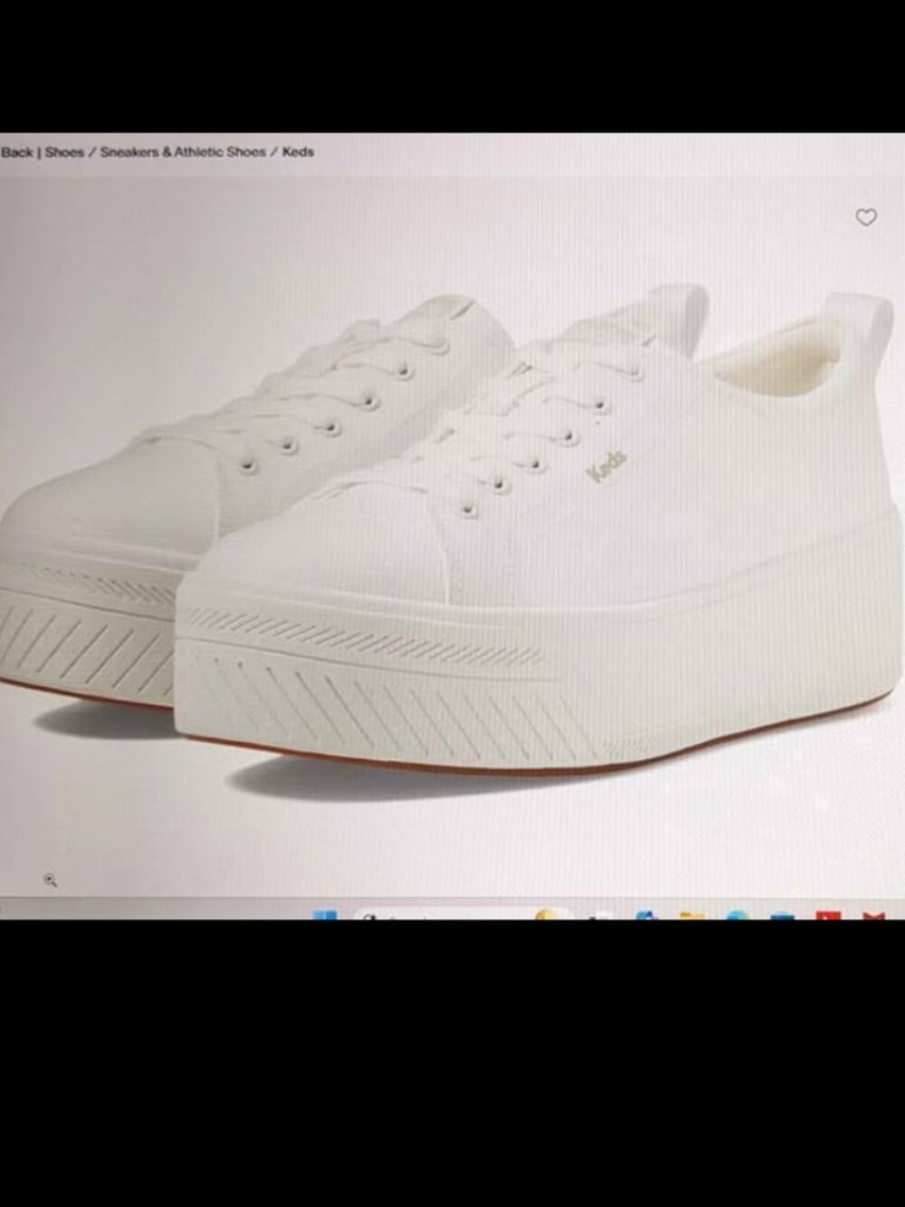 Sneakers Keds Skyler lace up white canvas sneaker